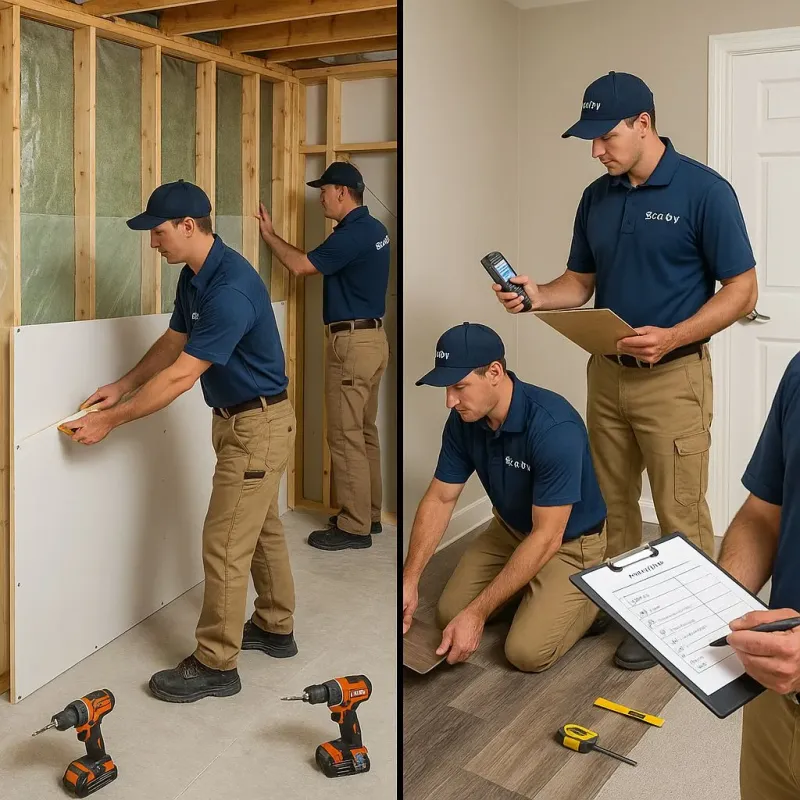 Repairs and Reconstruction process in Tompkinsville, KY